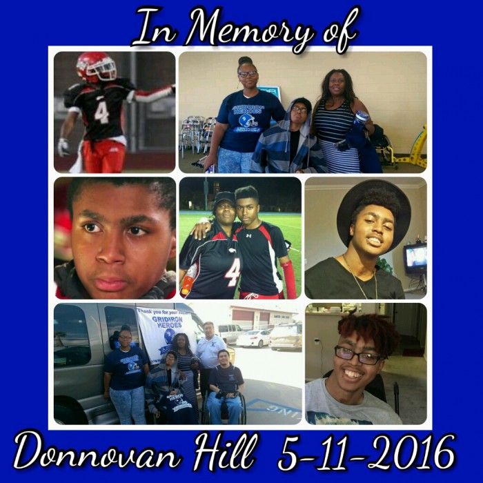 2016 Remebering Donnovan Hill